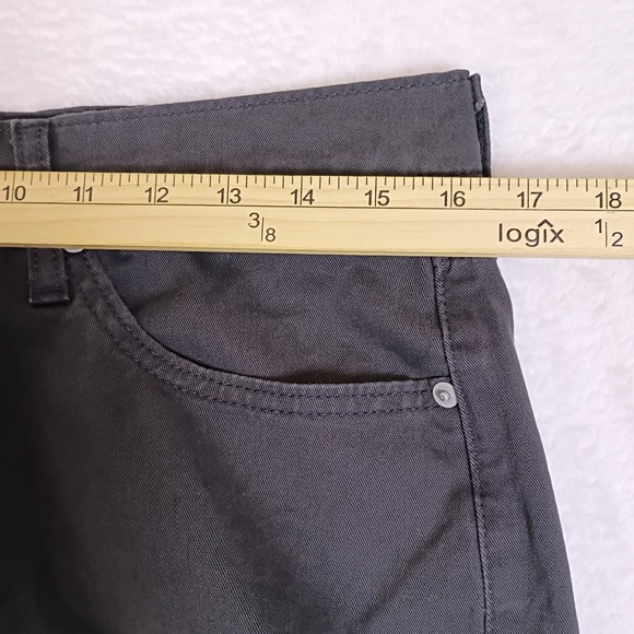Levis 514 Straight Fit Mens Pants 32x30 Charcoal Gray Stretch - Picture 4 of 14